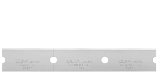 OLFA Stainless Steel Multi-Grip Scraper, 120mm GSR-1/3B