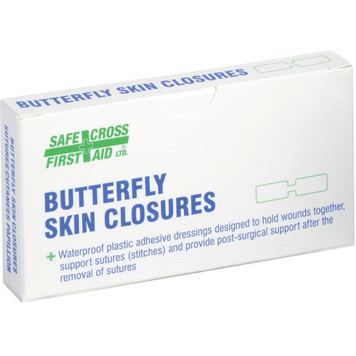 Bandage - Adhesive Butterfly Skin Closures 3/8" X 1-3/4" (100)