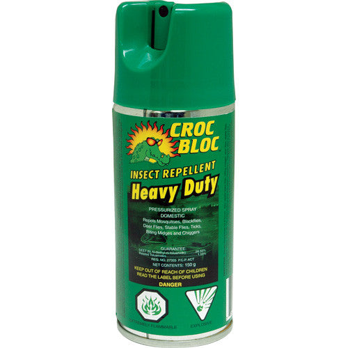 Insect Repellent 28.5% Deet - Aerosol Can 150g - Croc Bloc