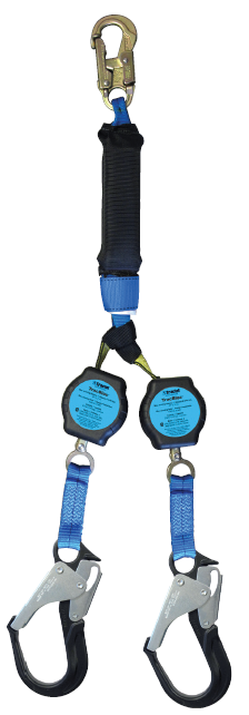 Tractel 8ft TracBloc2 Twin Leg SRL - Self-retracting Lifeline