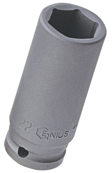 Genius Tools 1/2" Dr. 26mm Deep Impact Socket