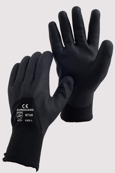 3/4 Nitrile Dipped Nylon Insulated Glove