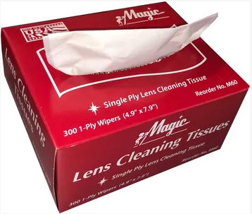 Magic Lens & Critical Task Tissue Wipers - 300 Tissues/Box