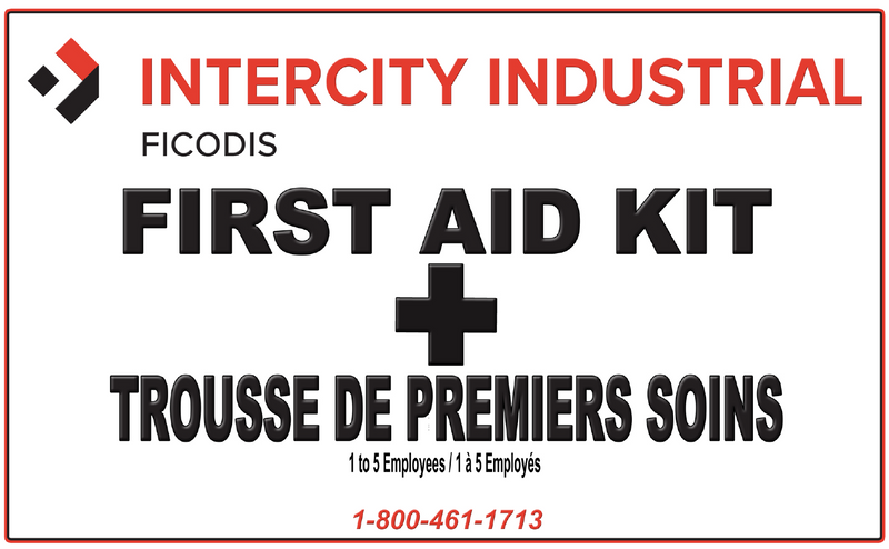 First Aid Kit "Ontario" 6-15 Workers Metal Section 9-1 (