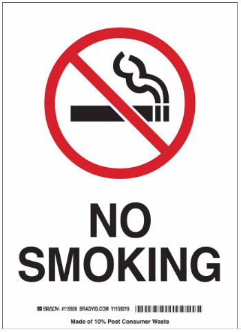 No Smoking Sign