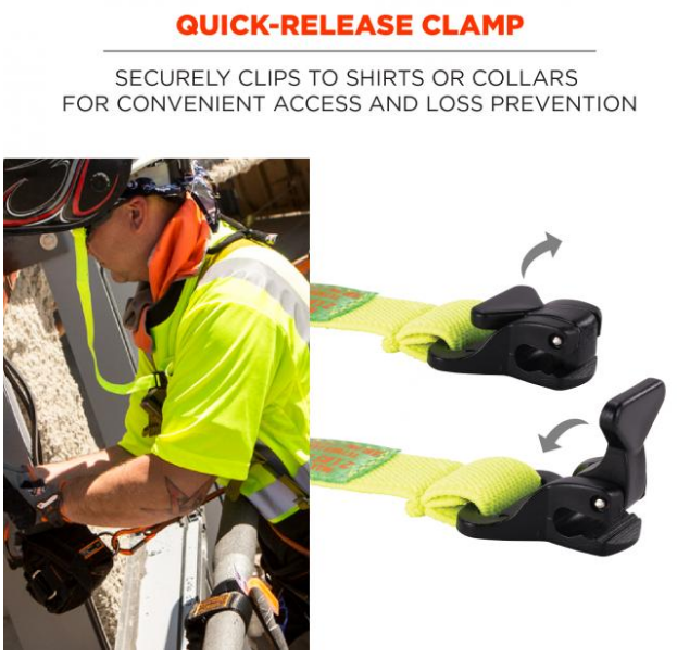 Ergodyne Squids 3155 Hard Hat Lanyard