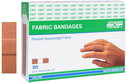 Bandage - Flexible Elastic Fabric & Sterile - Various Sizes
