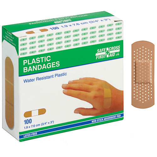 Bandage - Plastic (100/Box)