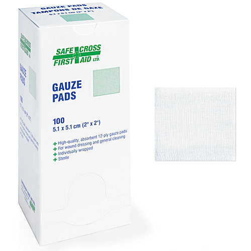 Bandage - Gauze Pads Sterile - Various Sizes