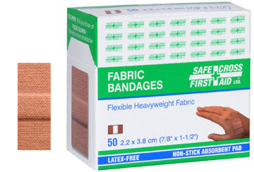Bandage - Flexible Elastic Fabric & Sterile - Various Sizes