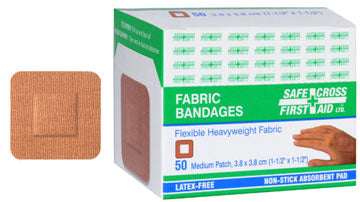 Bandage - Flexible Elastic Fabric & Sterile - Various Sizes