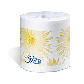 2-Ply Bathroom Tissue White Swan - Individually Wrapped (48RL)