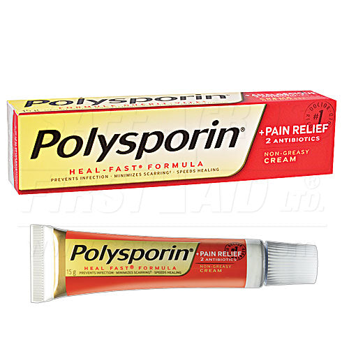 Burn Cream Antibiotic Polysporin 15 Grams