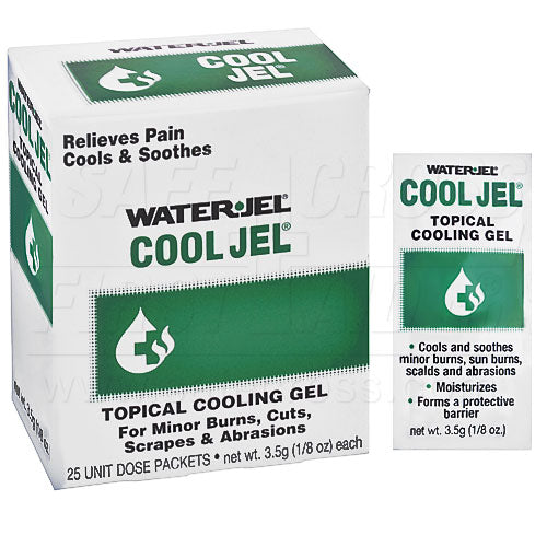 Burn Treatment Water Jel® Cool Jel - 25/3.5g Single use Packages