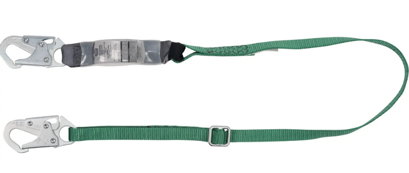 MSA Single Leg Shock Absorbing Lanyard - 6ft