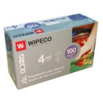 Disposable Latex Gloves - 4 mil Natural - Powder-Free Textured 100/Box - DL101-(Size) - Wipeco Industries