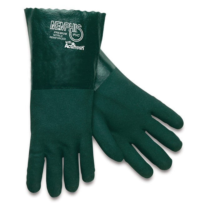 Green PVC Gloves