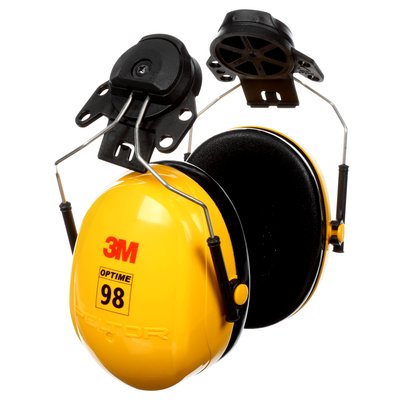 Earmuff 3M™ Peltor™ H9P3E Helmet/Hard Hat Mount Hi-Vis (NRR23)