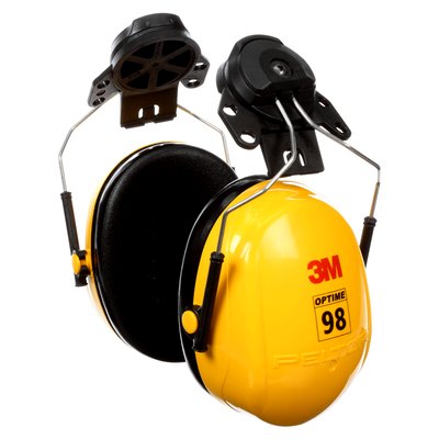 Earmuff 3M™ Peltor™ H9P3E Helmet/Hard Hat Mount Hi-Vis (NRR23)