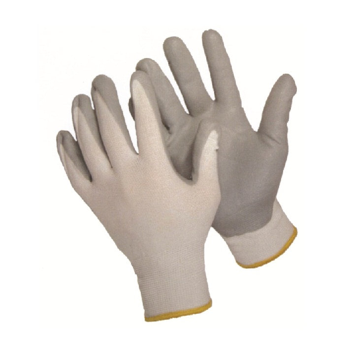 Work Glove  - Nylon Knit W/ Nitrile Foam Coated Palm