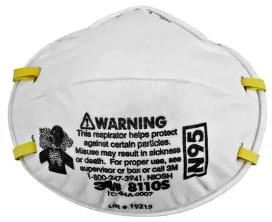 3M PARTICULATE RESPIRATOR, N95, 8110S, SMALL