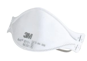 3M Aura Particulate Respirator, N95, 9210+