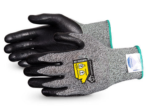Superior Touch 13-gauge Knit with Dyneema, Foam-Nitrile Palm