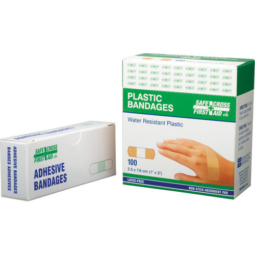 Bandage - Plastic (100/Box)