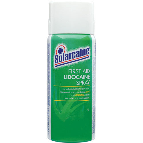 First Aid -   Solarcaine® Lidocaine Spray 115g