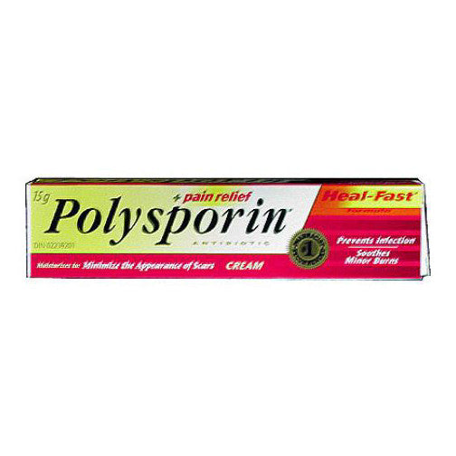 Burn Cream Antibiotic Polysporin 15 Grams