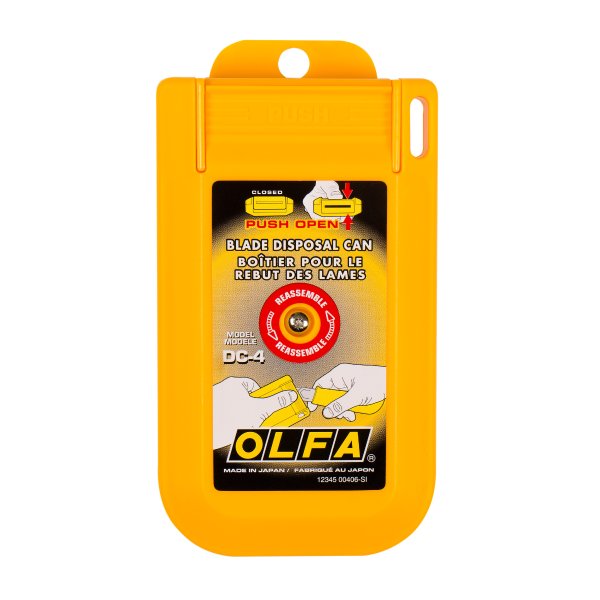 OLFA® DC-4 "Safe" Blade Disposal Case