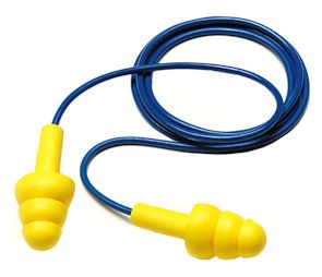 Earplugs 3M™ E-A-R™ UltraFit Corded "Reusable" 340-4004 Pair/Poly Bags 100/Box (NRR25)