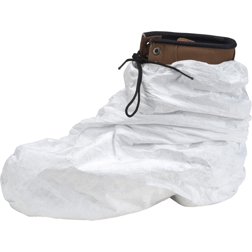 Shoe/Boot Covers -  White TYVEK - TY450S - Sold in Pairs 100/Case