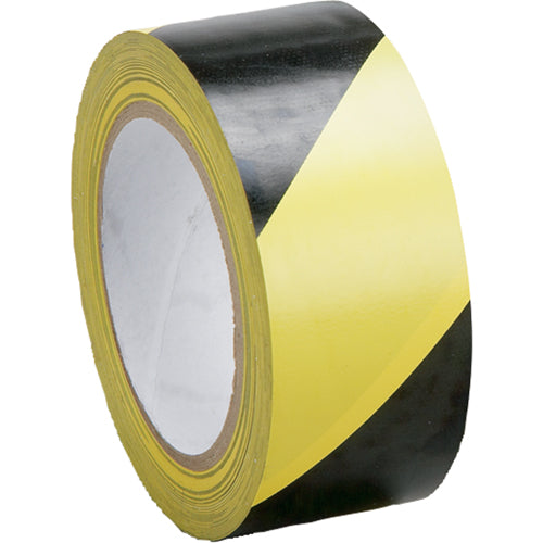 Tape Black & Yellow Hazard - 4" X 108' - Laminated