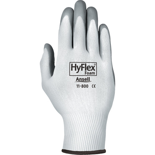 Work Gloves - Cut Level A1 - Knit Nylon W/Foam Nitrile Palm - 11-800 - HYFLEX® By Ansell
