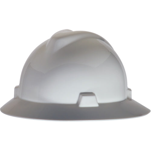 Hard Hat V-Gard Series Full Brim White Hard Hat - Ratcheting Type 1 -CSA
