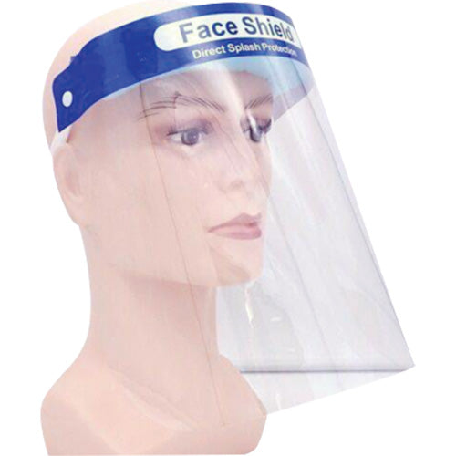 Face shield Clear W/Head Gear - Ask For Volume Pricing/Discounting