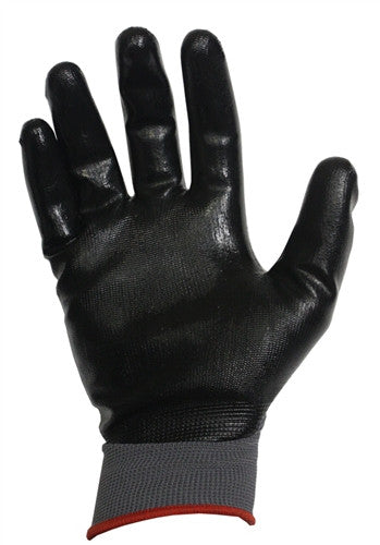 Tuff Grade Glove Polyester Shell Nitrile Palm (pair)
