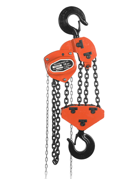 Hoist Chain Block 1 Ton 20' Lift Vulcan Nova NB1T-20 *Special 2 only*